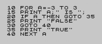 ZX81 program