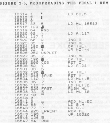 Fig 2-5 PROOFREADING THE FINAL 1 REM