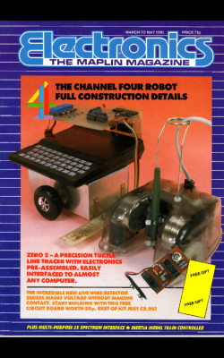 Channel 4 ZX81 Controlled Robot
