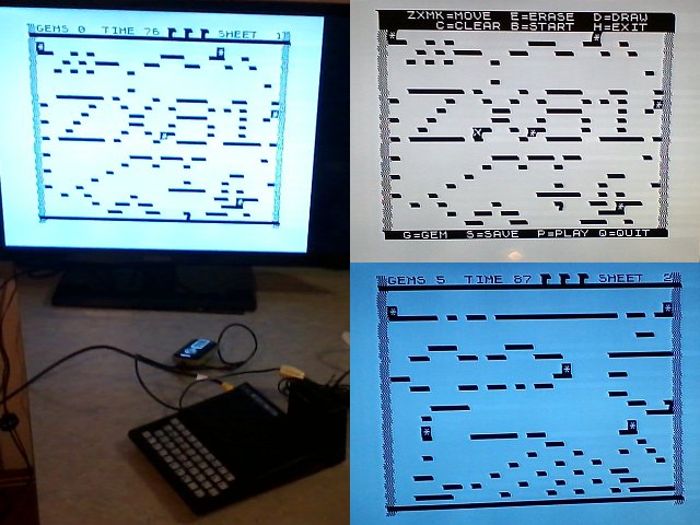 Platform Jack running on a ZX81.