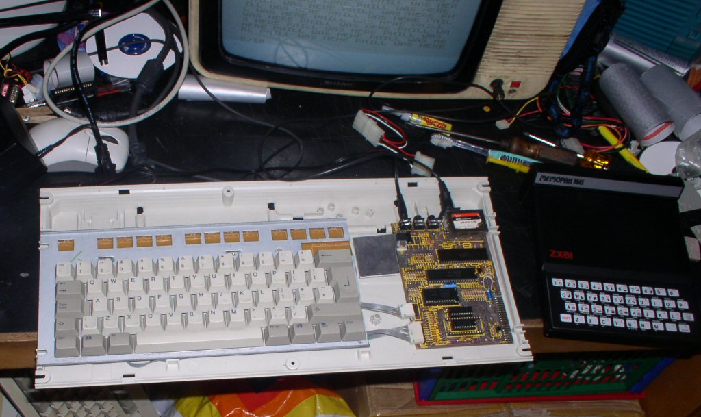 Internal view of ZX-PC