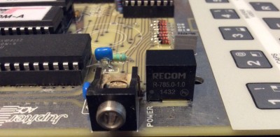 Jupiter ACE - Recom DC-DC converter