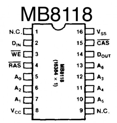 MB8118 pin out