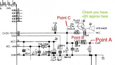 Issue 6A sound/ear/mic/speaker circuit