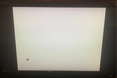 The screen display when using a TA7555P